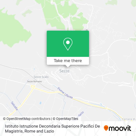 Istituto Istruzione Decondaria Superiore Pacifici De Magistris map