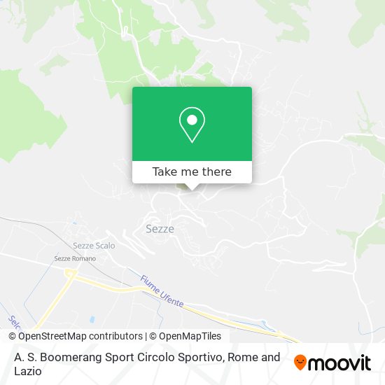 A. S. Boomerang Sport Circolo Sportivo map