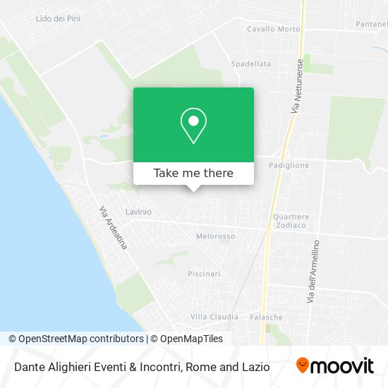 Dante Alighieri Eventi & Incontri map