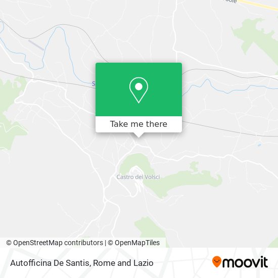 Autofficina De Santis map