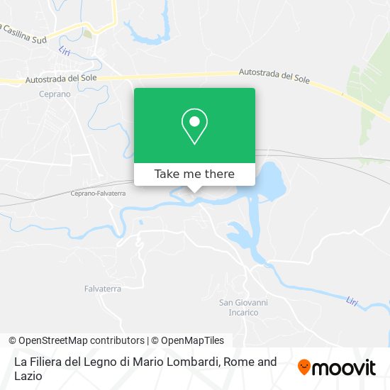 La Filiera del Legno di Mario Lombardi map