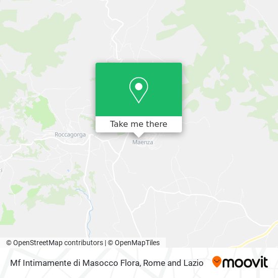 Mf Intimamente di Masocco Flora map