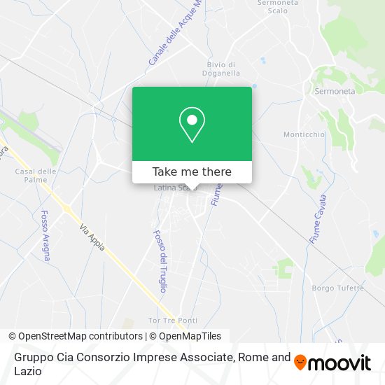 Gruppo Cia Consorzio Imprese Associate map