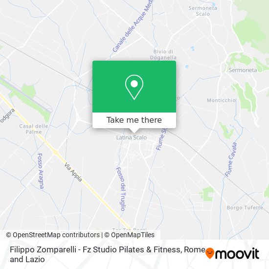 Filippo Zomparelli - Fz Studio Pilates & Fitness map