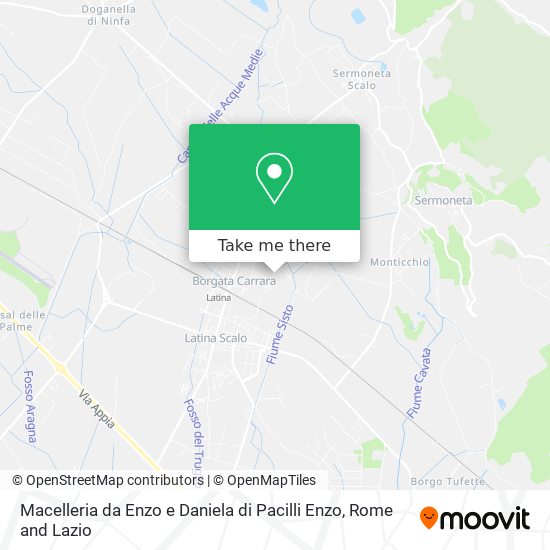 Macelleria da Enzo e Daniela di Pacilli Enzo map
