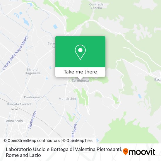 Laboratorio Uscio e Bottega di Valentina Pietrosanti map