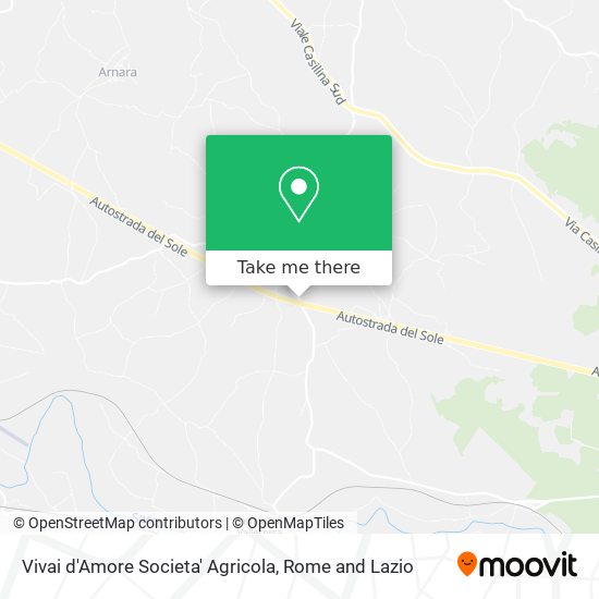 Vivai d'Amore Societa' Agricola map