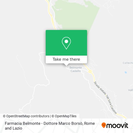 Farmacia Belmonte - Dottore Marco Borsò map