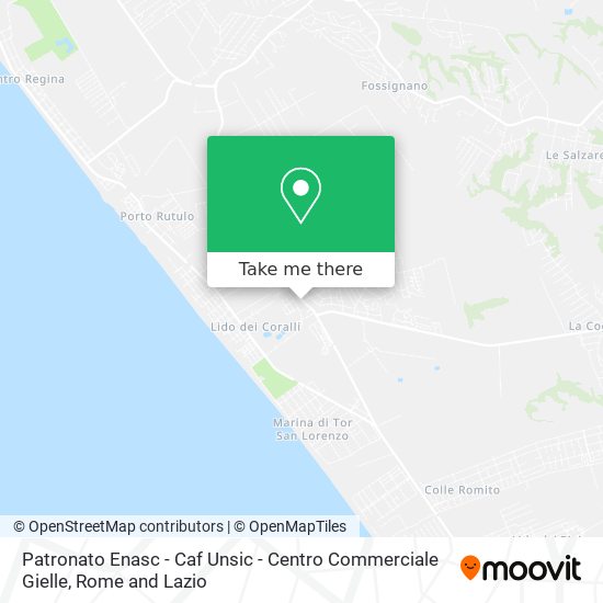 Patronato Enasc - Caf Unsic - Centro Commerciale Gielle map