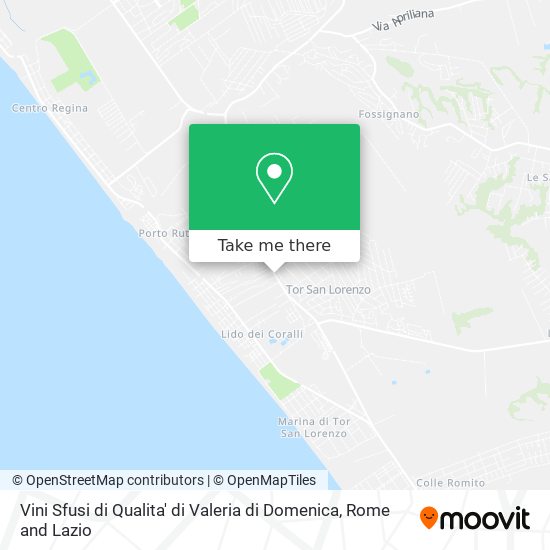 Vini Sfusi di Qualita' di Valeria di Domenica map