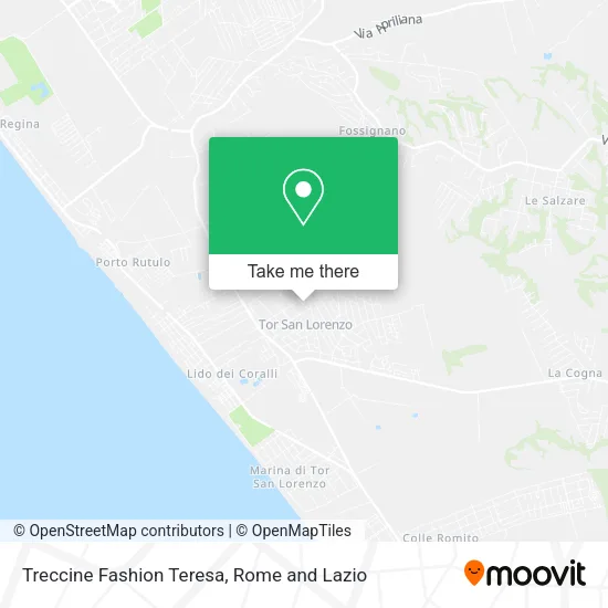 Treccine Fashion Teresa map