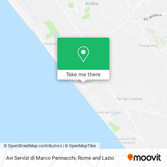 Avi Servizi di Marco Pennacchi map