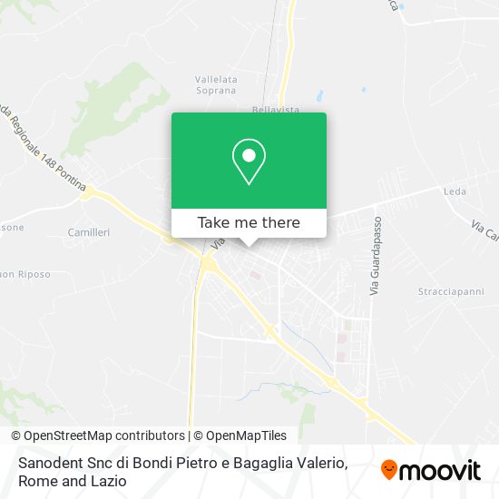Sanodent Snc di Bondi Pietro e Bagaglia Valerio map