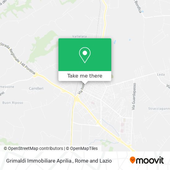 Grimaldi Immobiliare Aprilia. map