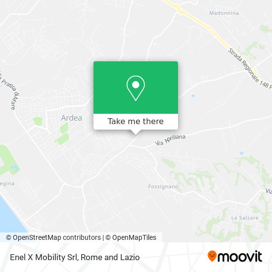 Enel X Mobility Srl map
