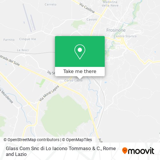 Glass Com Snc di Lo Iacono Tommaso & C. map