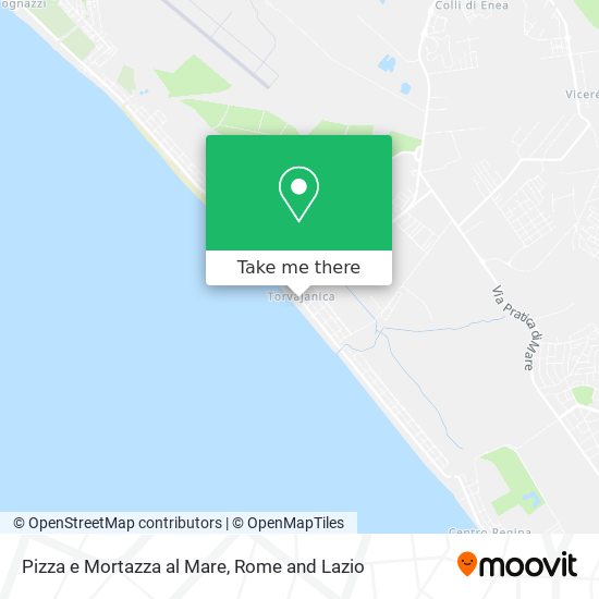 Pizza e Mortazza al Mare map