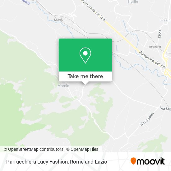 Parrucchiera Lucy Fashion map