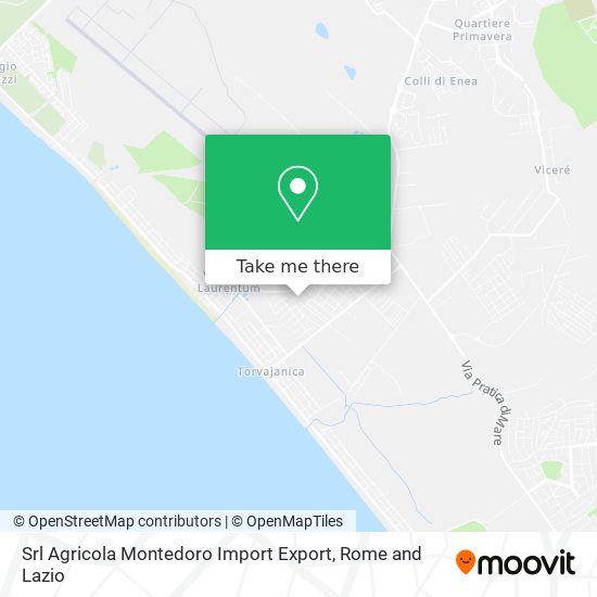 Srl Agricola Montedoro Import Export map