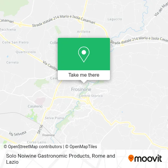 Solo Noiwine Gastronomic Products map