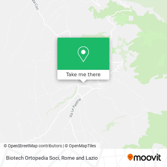Biotech Ortopedia Soci map
