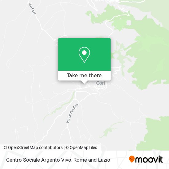 Centro Sociale Argento Vivo map