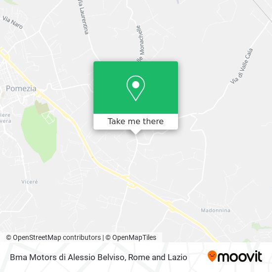 Bma Motors di Alessio Belviso map