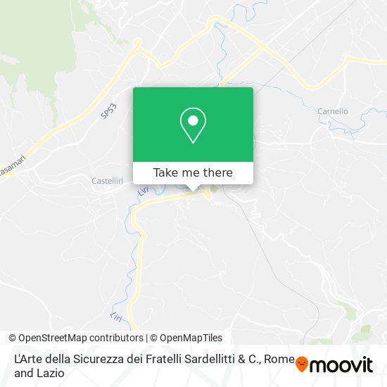 L'Arte della Sicurezza dei Fratelli Sardellitti & C. map