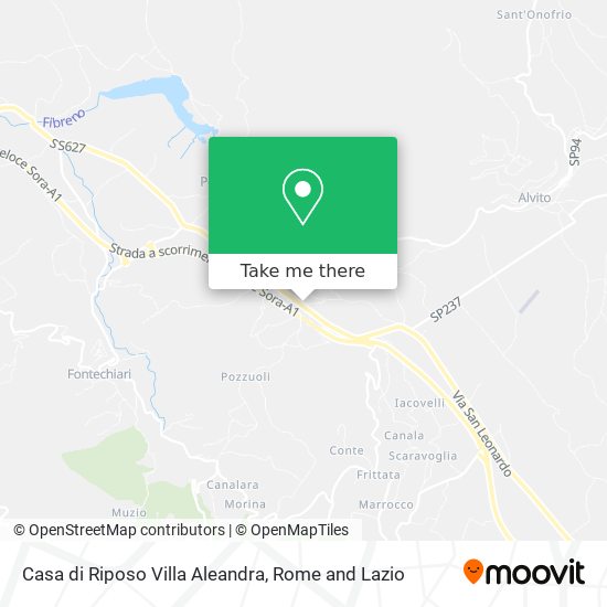 Casa di Riposo Villa Aleandra map