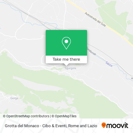 Grotta del Monaco - Cibo & Eventi map