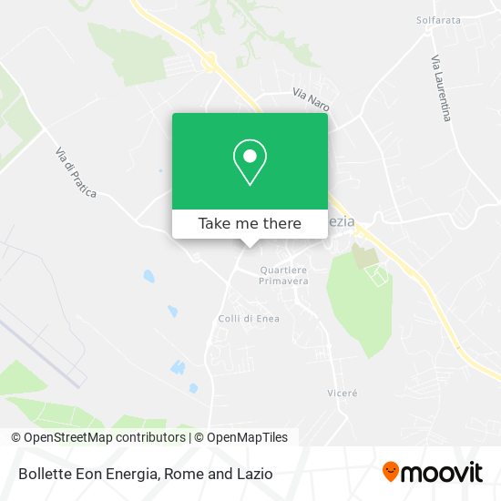 Bollette Eon Energia map