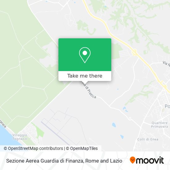 Sezione Aerea Guardia di Finanza map