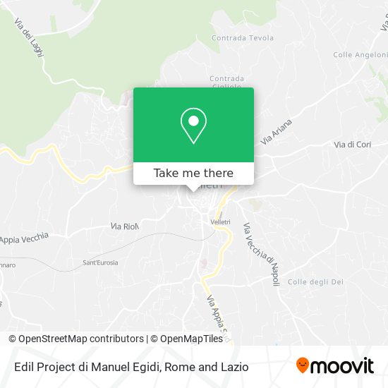 Edil Project di Manuel Egidi map