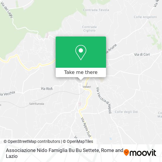Associazione Nido Famiglia Bu Bu Settete map
