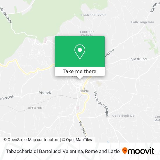 Tabaccheria di Bartolucci Valentina map