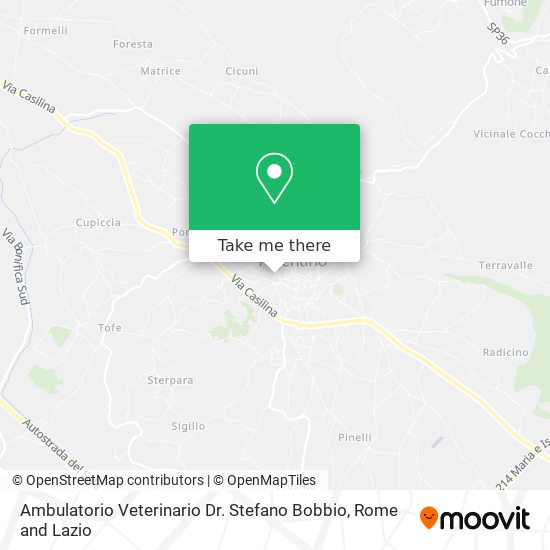 Ambulatorio Veterinario Dr. Stefano Bobbio map