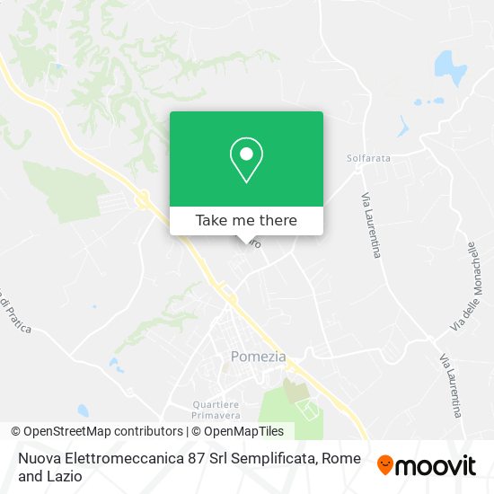 Nuova Elettromeccanica 87 Srl Semplificata map