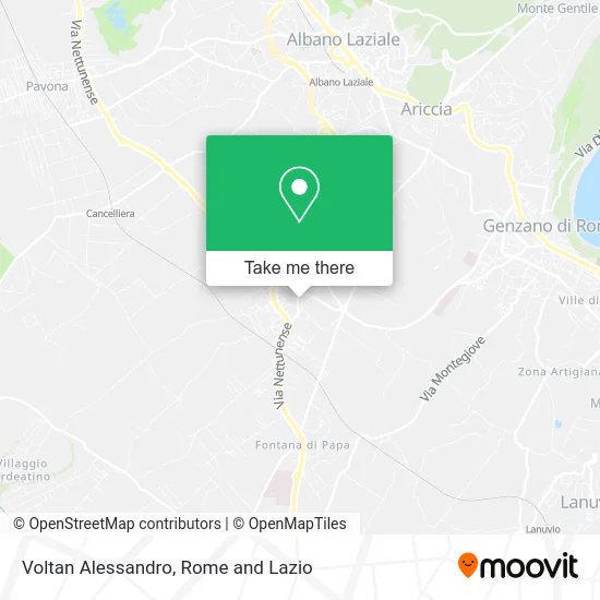 Voltan Alessandro map