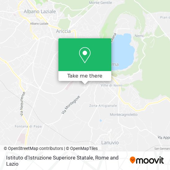 Istituto d'Istruzione Superiore Statale map