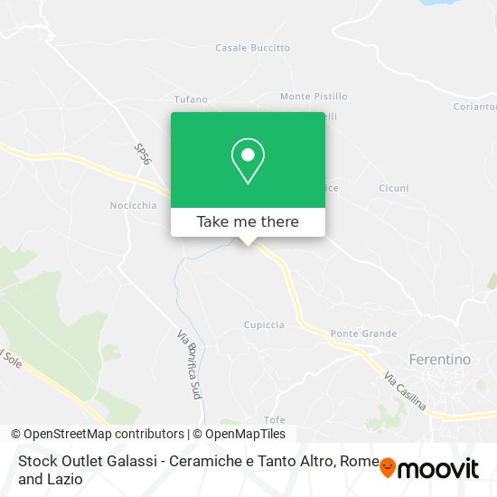 Stock Outlet Galassi - Ceramiche e Tanto Altro map