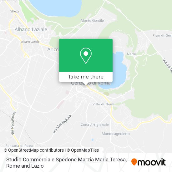 Studio Commerciale Spedone Marzia Maria Teresa map