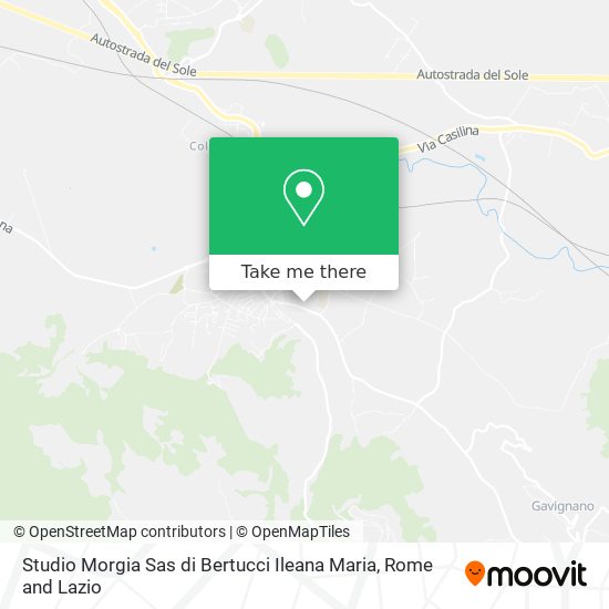 Studio Morgia Sas di Bertucci Ileana Maria map