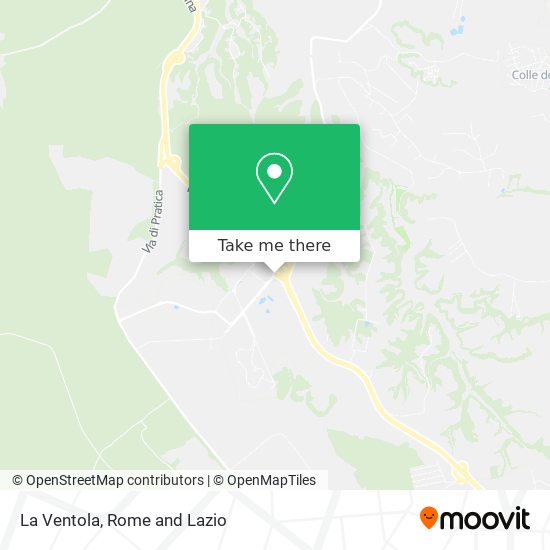 La Ventola map