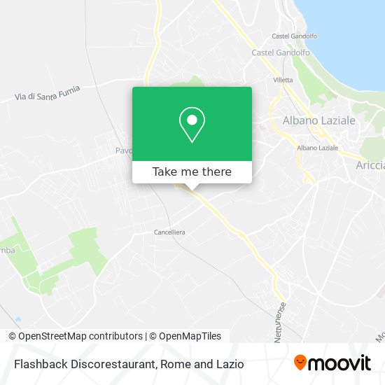 Flashback Discorestaurant map