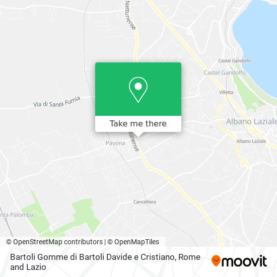 Bartoli Gomme di Bartoli Davide e Cristiano map