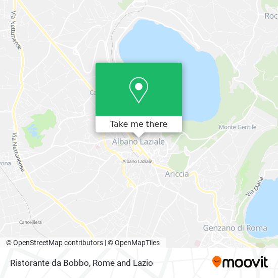 Ristorante da Bobbo map