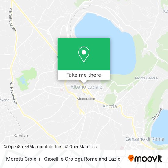 Moretti Gioielli - Gioielli e Orologi map