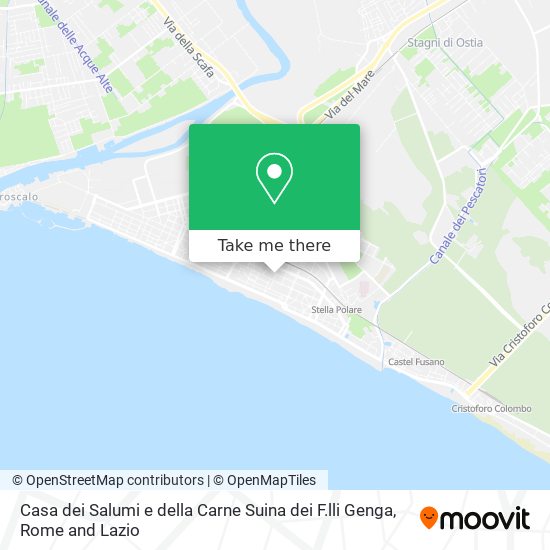 Casa dei Salumi e della Carne Suina dei F.lli Genga map