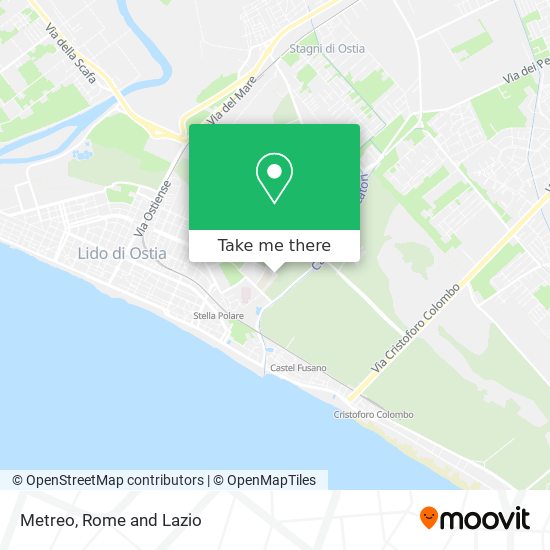 Metreo map