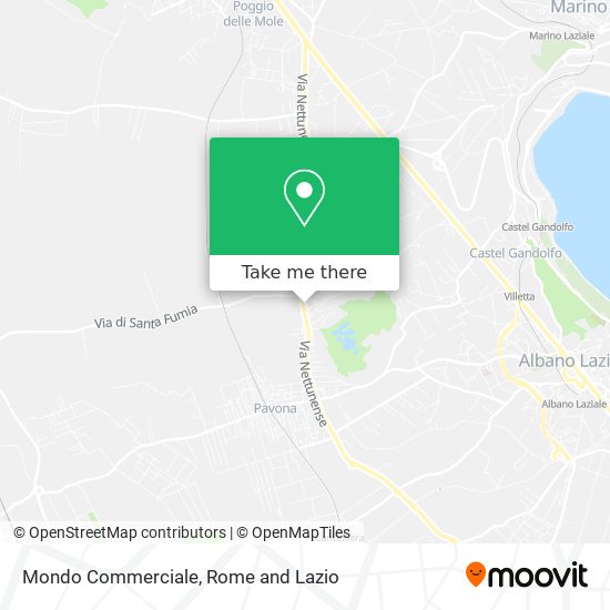 Mondo Commerciale map